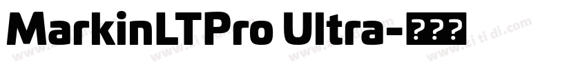 MarkinLTPro Ultra字体转换